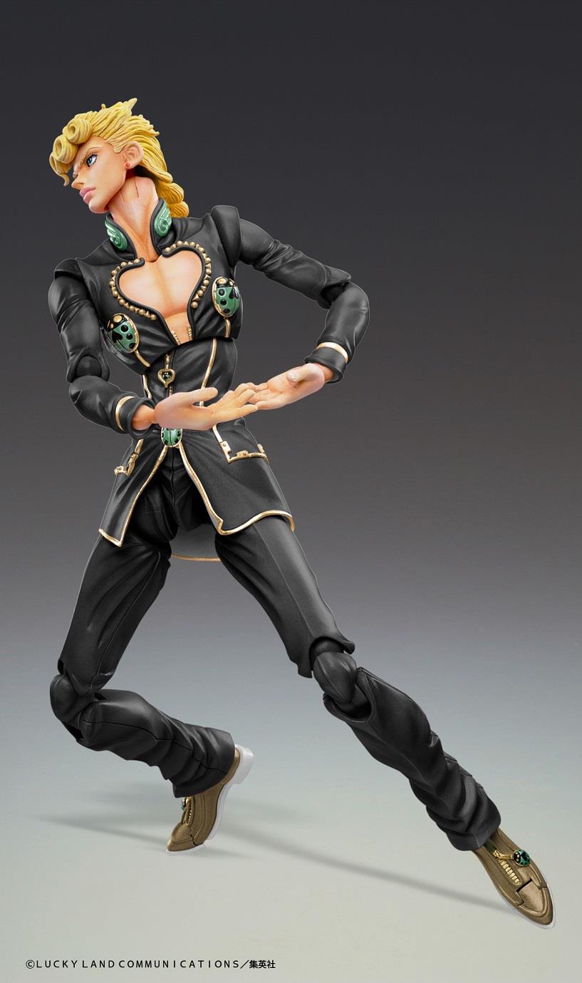 Jojo's Bizarre Adventure: Giorno Giovanna ver. Black Super Action Statue