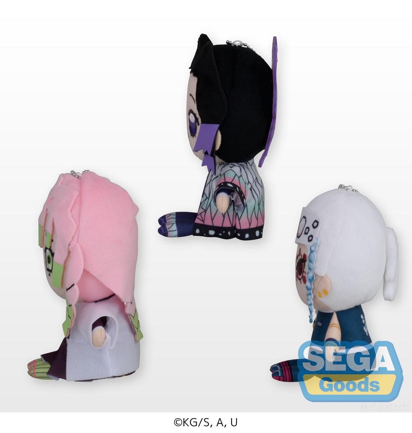 Demon Slayer: Otenori vol. 4 (Shinobu Kocho, Tengen Uzui, Mitsuri Kanroji) Plush