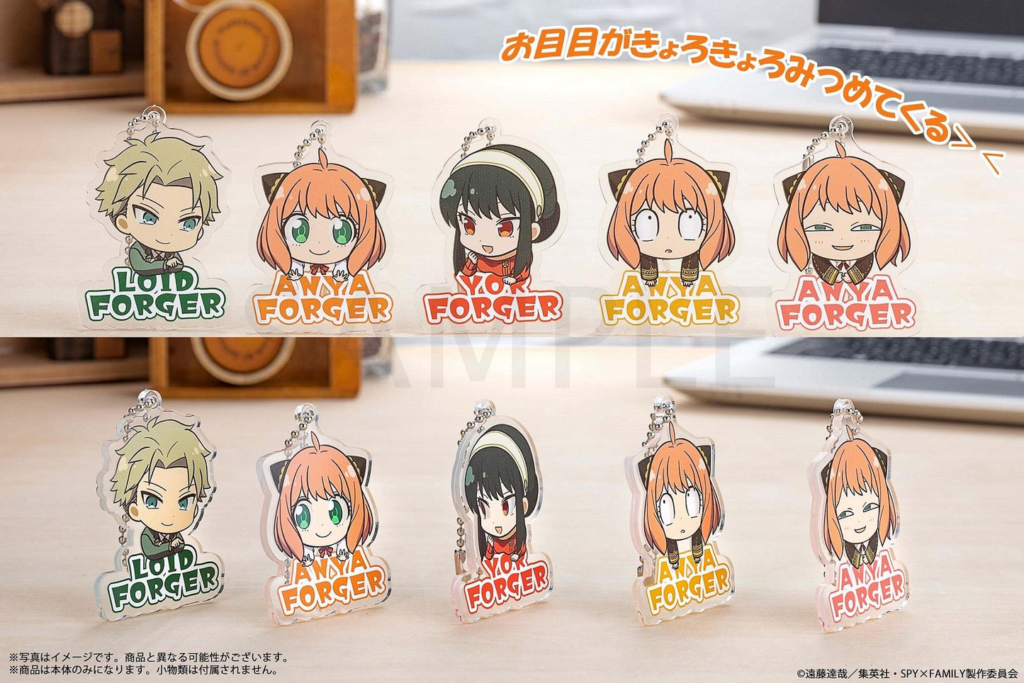 Spy x Family: 2.5 KyoroKyoro Acrylic Keychain Blind Box