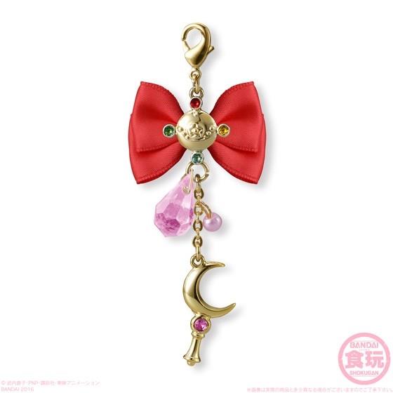 Sailor Moon: Crystal Die-Cast Ribbon Charms (Moon, Mercury, Venus, Mars, Jupiter)