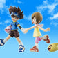 Digimon: Yagami Taichi and Yagami Hikari with Koromon & Nyaromon GEM Figurine