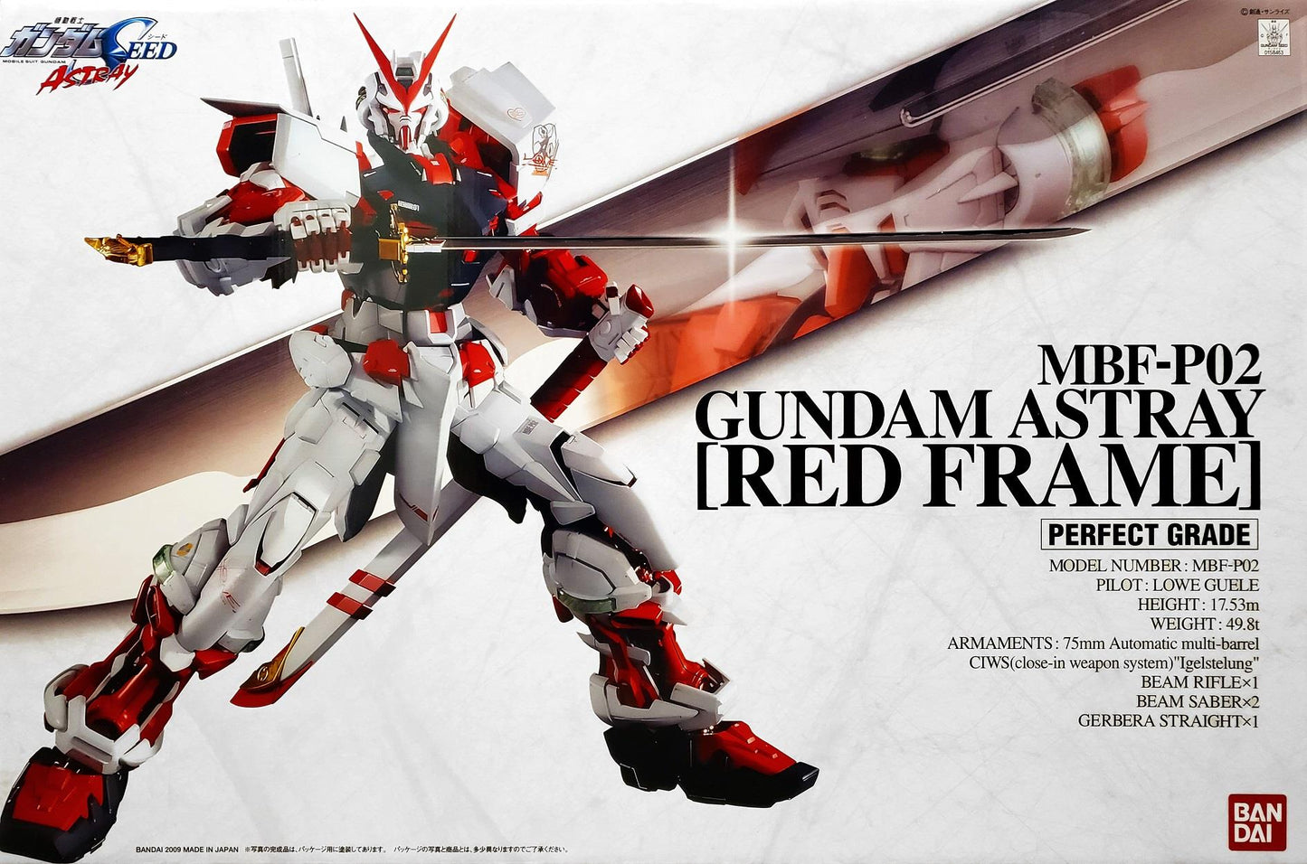 Gundam: Astray Red Frame PG Model
