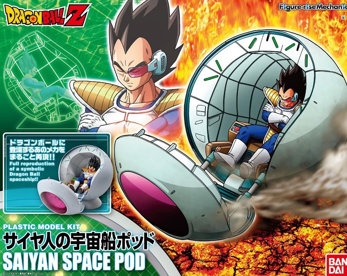 Dragon Ball Z: Figure-Rise Mechanics Saiyan Space Pod