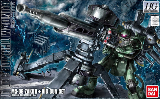 Gundam: Zaku II + Big Gun (Thunderbolt Anime Ver.) HG Model