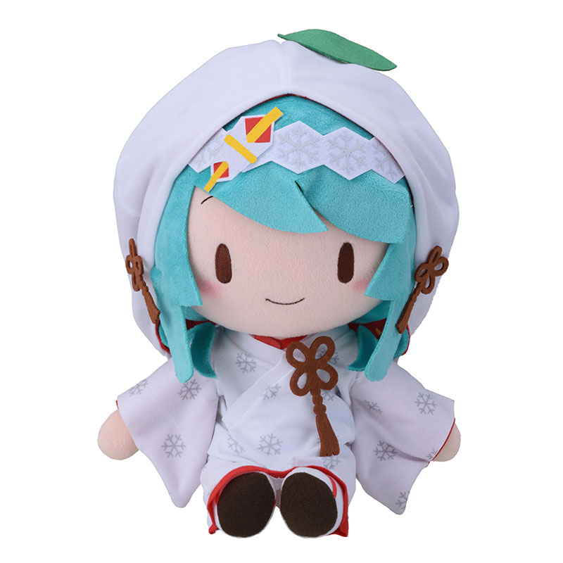 Vocaloid: Snow Miku (Strawberry White Kimono ver.) 12" Plush