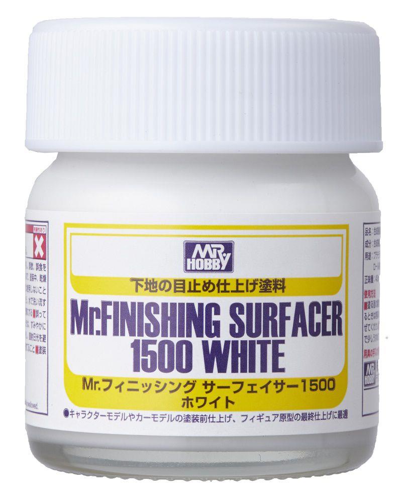 Model Primer: Mr. Finishing Surfacer 1500 (White) - NOT SHIPPABLE