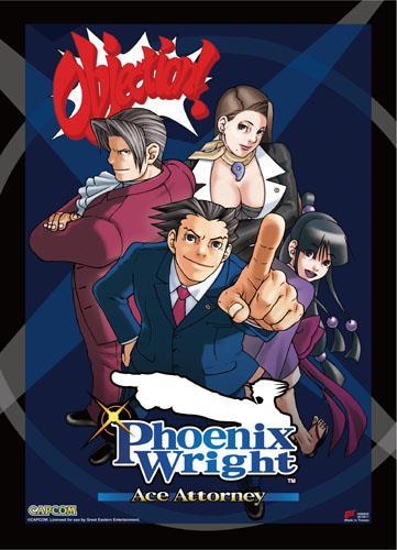 Ace Attorney: Phoenix Wright Cover Art Wall Scroll