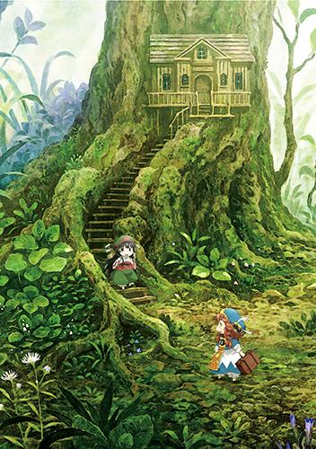 Hakumei & Mikochi: Key Art High-End Wall Scroll
