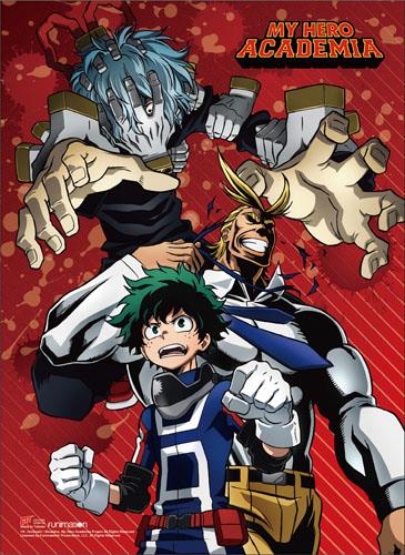 My Hero Academia: Deku & All Might vs. Shigaraki Wall Scroll
