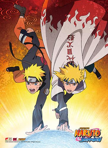 Naruto Shippuden: Naruto & Minato High-End Wall Scroll