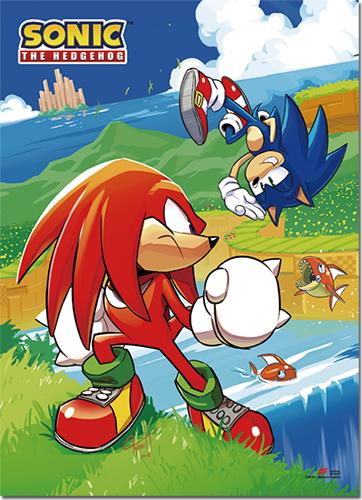 Sonic the Hedgehog: Sonic & Knuckes Wall Scroll