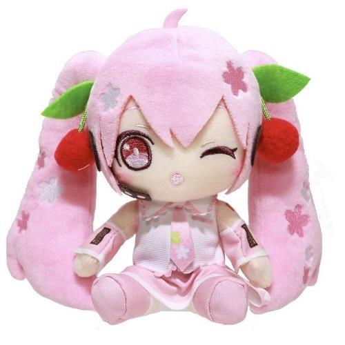 Vocaloid: Sakura Miku (Winking) 6" Plush