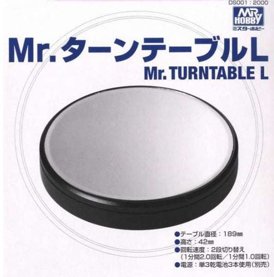 Mr. Turntable L Rotating Mirrored Display Stand