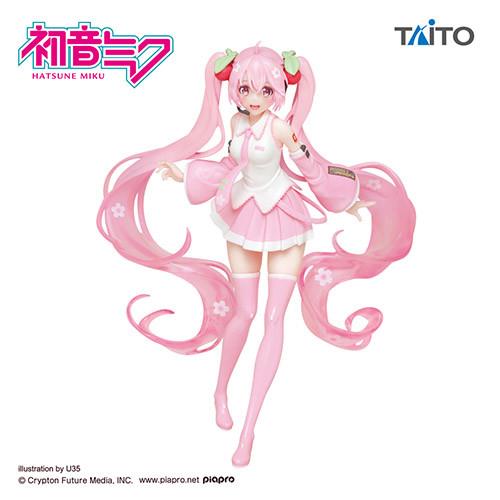 Vocaloid: Sakura Miku Eyes Open Prize Figure