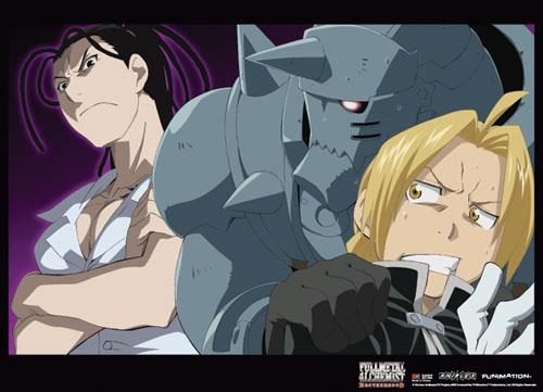 Fullmetal Alchemist Brotherhood: Ed, Al & Izumi Wall Scroll
