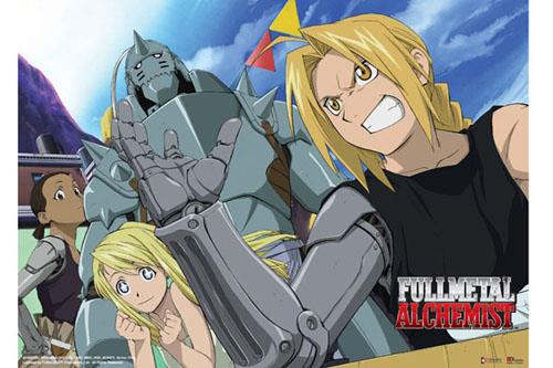 Fullmetal Alchemist: Edward Arm Wrestle Wall Scroll