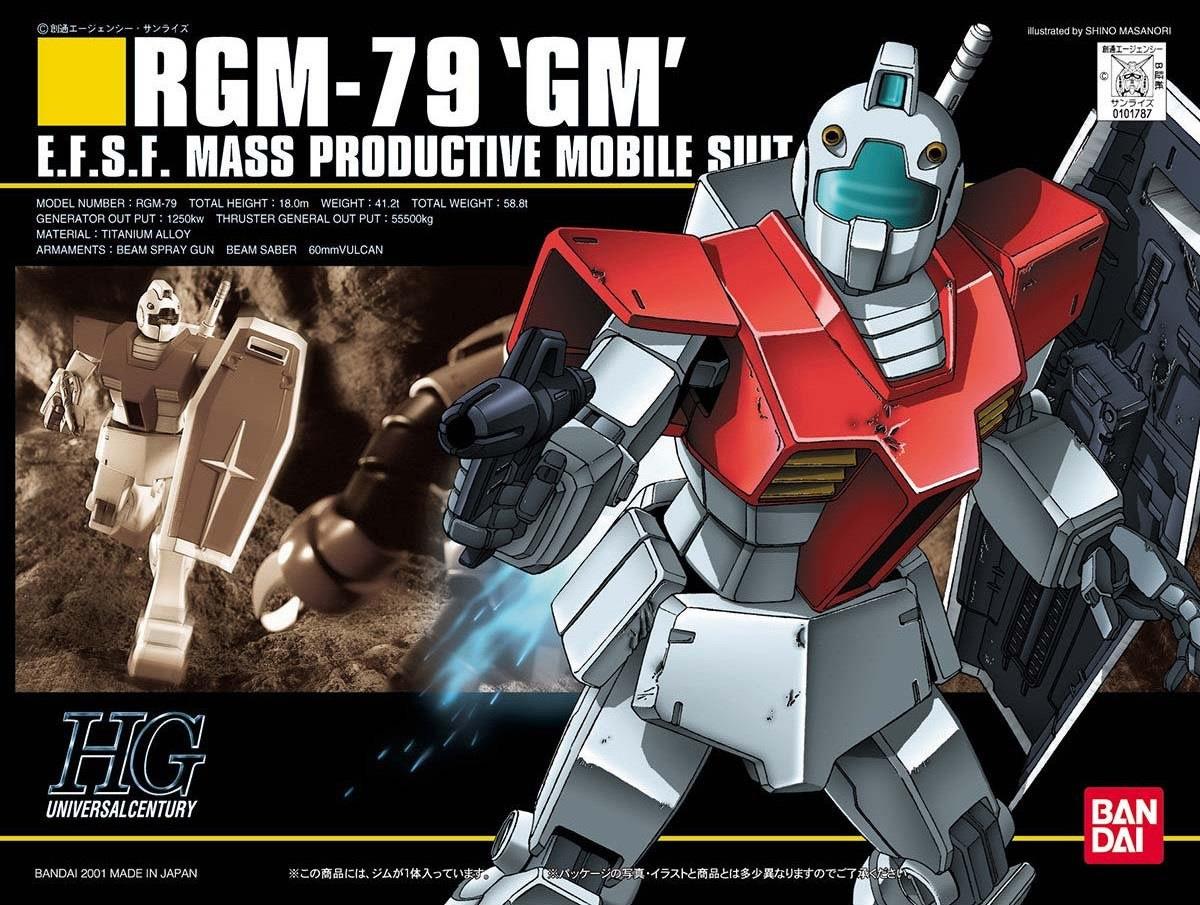Gundam: RGM-79 GM HG Model