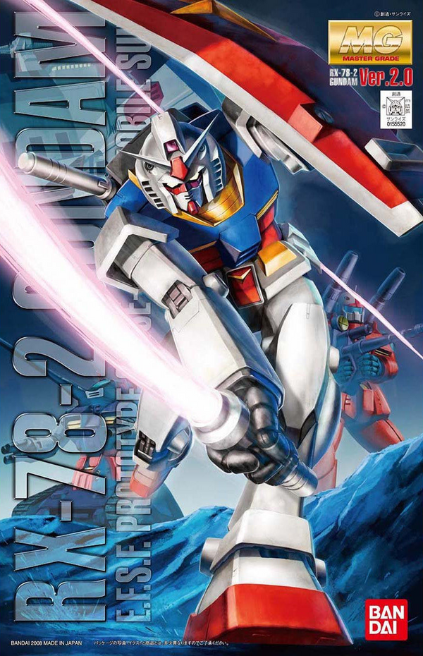 RX-78-2 Gundam Ver. 2.0 MG Model | Chibi's Anime – Chibi's Anime Goods ...