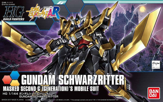 Gundam Build Fighters: Gundam Schwarzritter HG Model