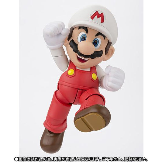 Super Mario Bros.: Fire Mario S.H.Figuarts Action Figure Set