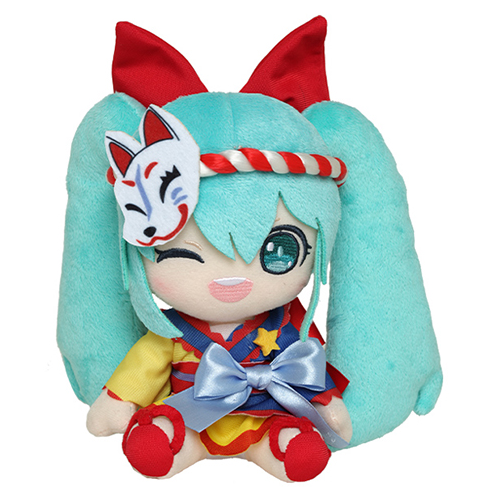 Vocaloid: Miku Summer Kitsune 6" Plush