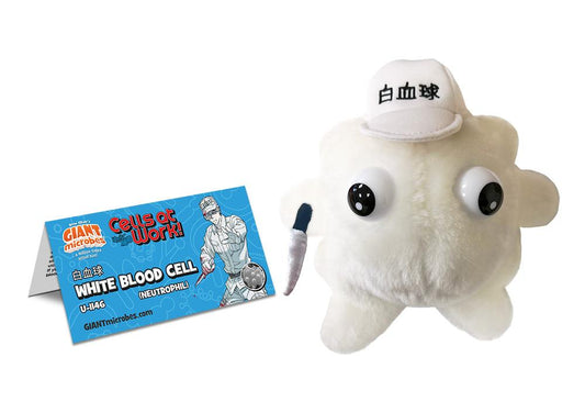 Cells at Work: X GIANTmicrobes White Blood Cell Plush