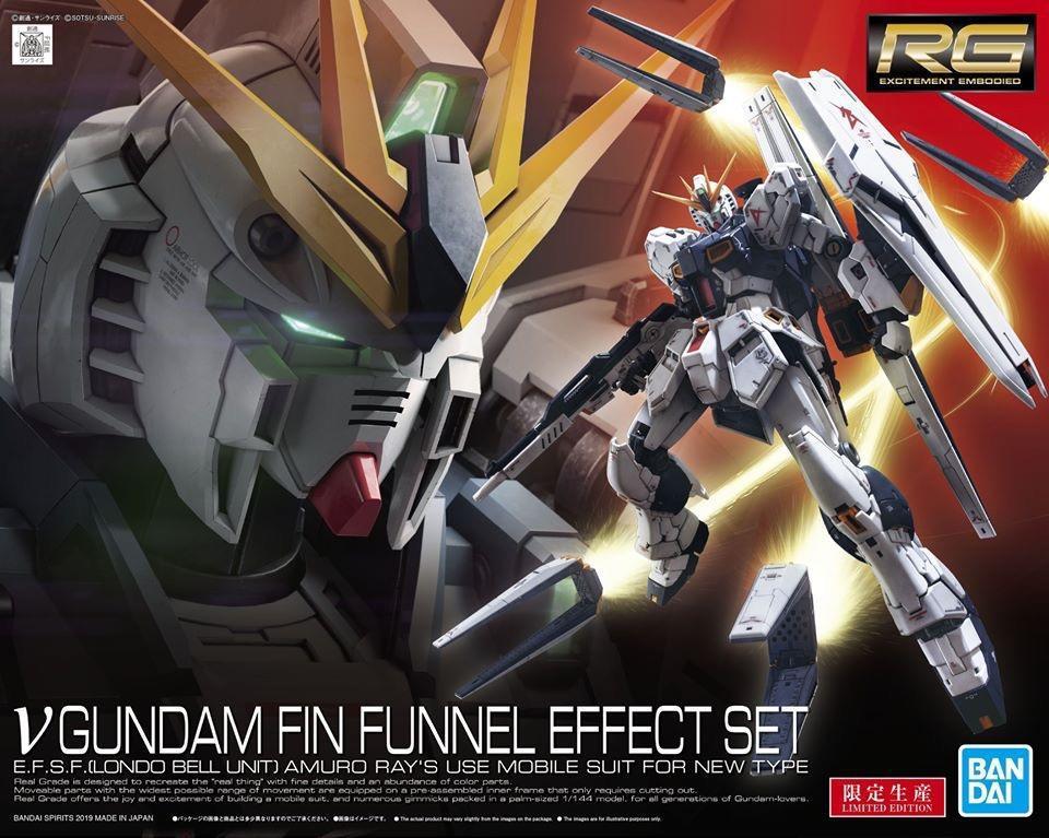 Gundam: v Gundam Fin Funnel Effect Set RG Model