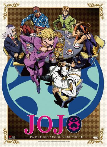 Jojo's Bizarre Adventure: Season 4 Key Art A Wall Scroll