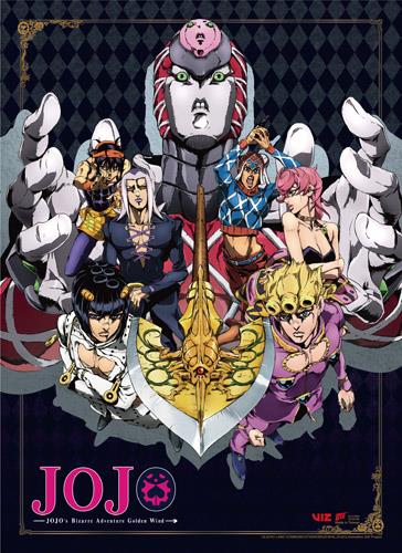 Jojo's Bizarre Adventure: Season 4 Key Art B Wall Scroll