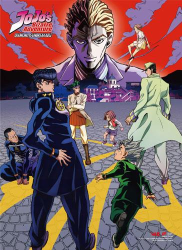 Jojo's Bizarre Adventure: Season 3 Key Art Group C Wall Scroll