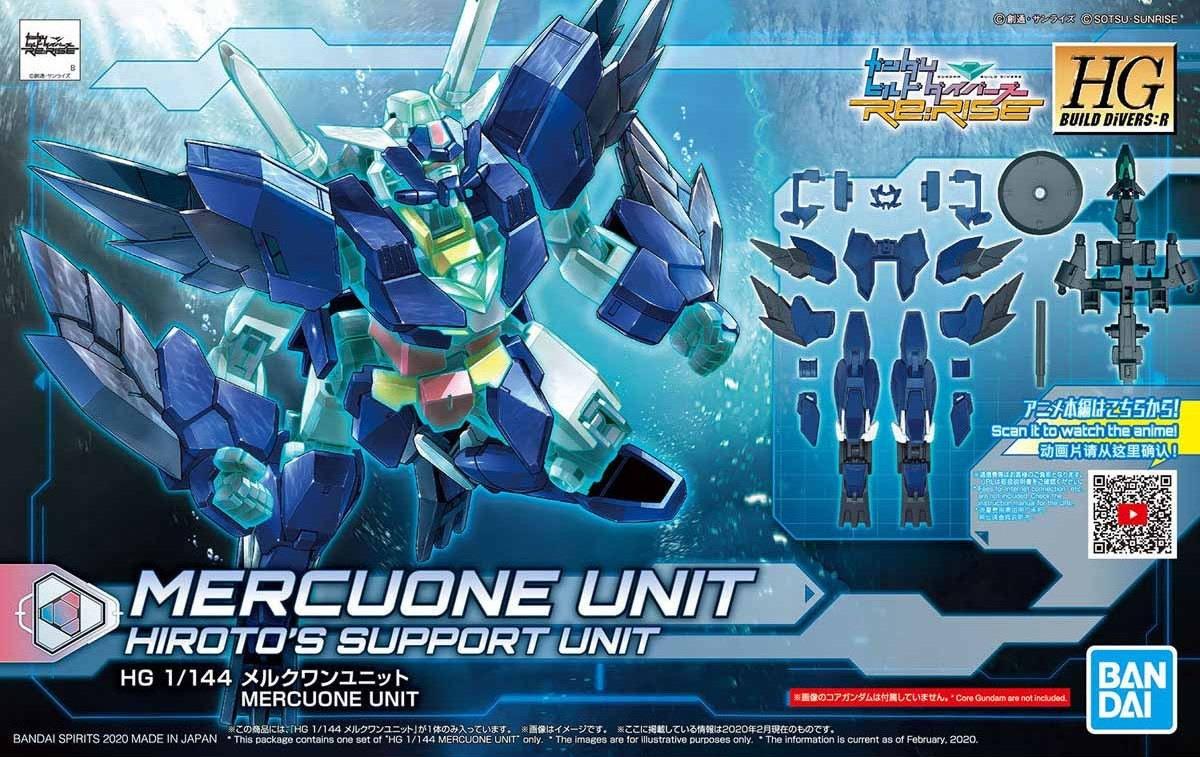 Gundam: Mercuone Unit HG Model Option Pack