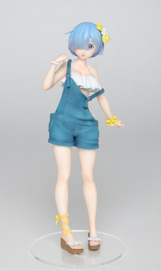 Re:Zero: Rem Bathing Suit Overalls Taito Prize Figure