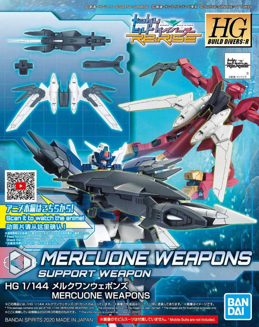 Gundam: Mercuone Weapons HG Model Option Pack