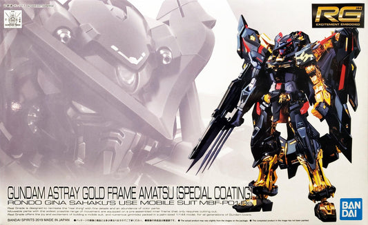 Gundam: Gundam Astray Gold Frame Amatsu (Special Coating) RG Model