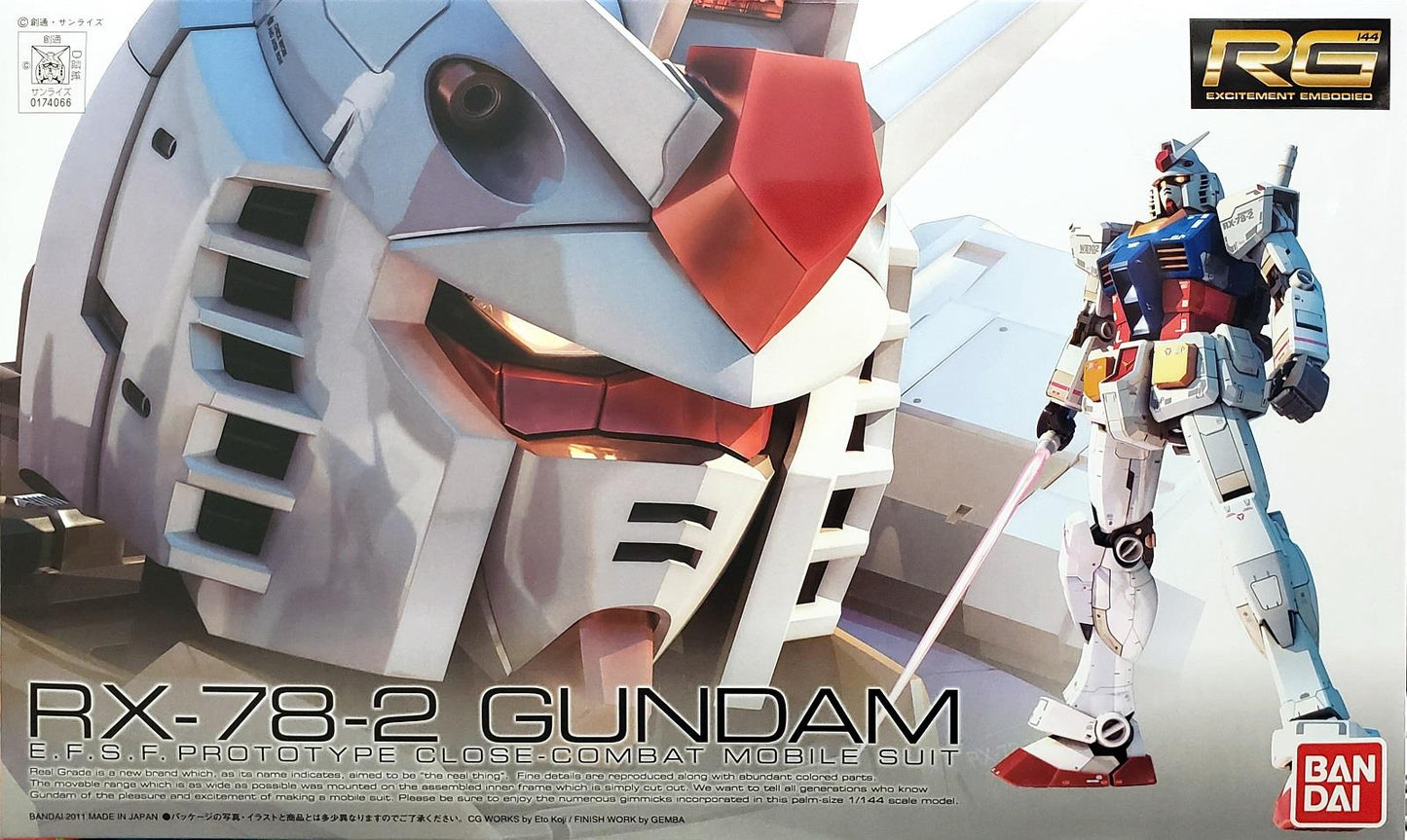 Gundam: RX-78-2 (Mechanical Clear Colour) RG Model