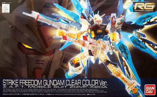 Gundam: Strike Freedom Gundam (Clear Colour) RG Model