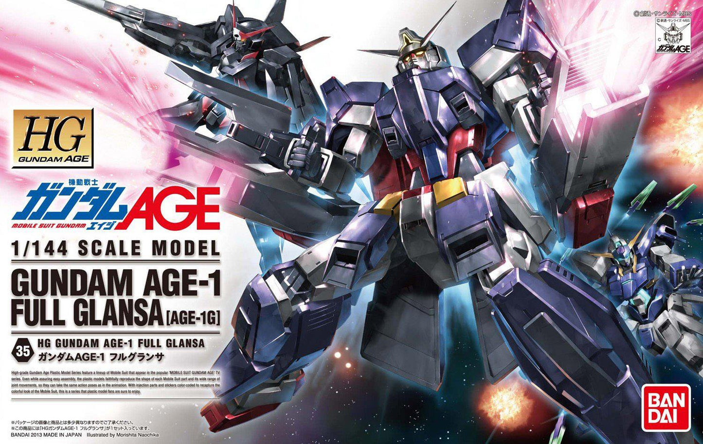 Gundam: Gundam AGE-1 Full Glansa HG Model