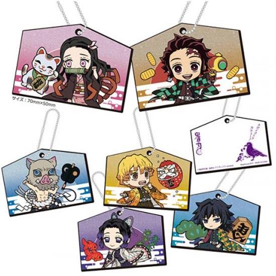 Demon Slayer: Kirakira Acrylic Mascot Ema ver. (1 Random Blind Box)