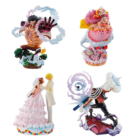 One Piece: Log Box Re Birth Whole Cake Island ver. Mini Figure (1 Random Blind Box)