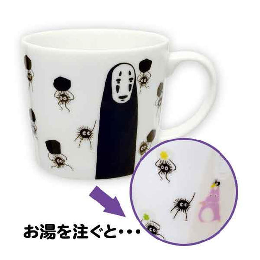 Spirited Away: No Face & Soot Sprites Mysterious Color Changing Mug