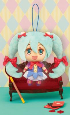 Vocaloid: Hatsune Miku X Rascal the Raccoon Pink Bows Mini Plush