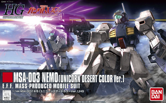 Gundam: Nemo (Unicorn Desert Colour ver.) HG Model