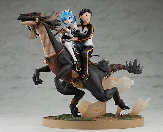 Re:Zero: Rem and Subaru Attack on the White Whale Figurine