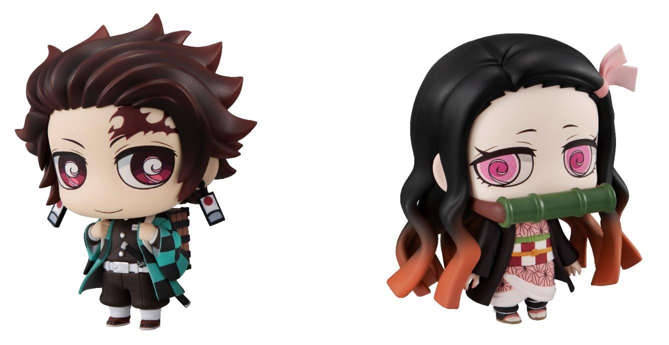 Demon Slayer: Tanjiro and Nezuko Chimimega Figure Set