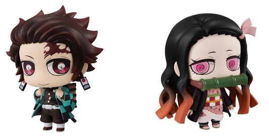 Demon Slayer: Tanjiro and Nezuko Chimimega Figure Set