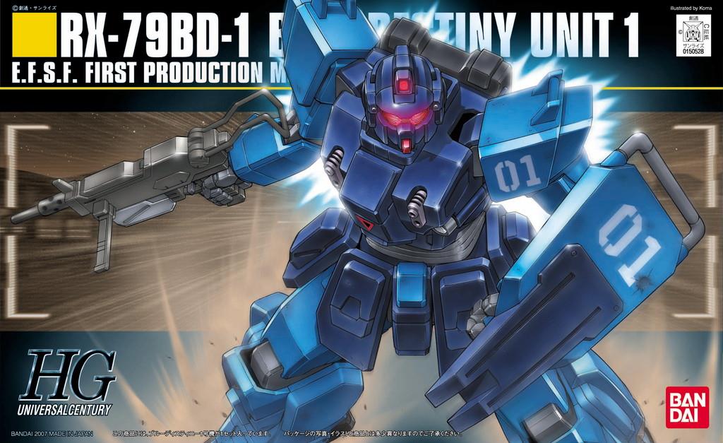 Gundam: Blue Destiny Unit 1 HG Model