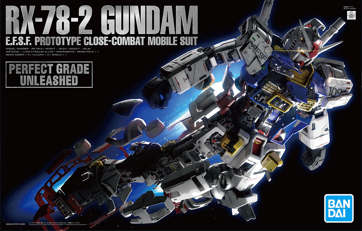 Gundam: PG Unleashed RX-78-2 Gundam PG Model
