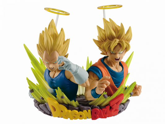 Dragon Ball Z: SS Vegeta and SS Goku Com:Figuration Prize Figure
