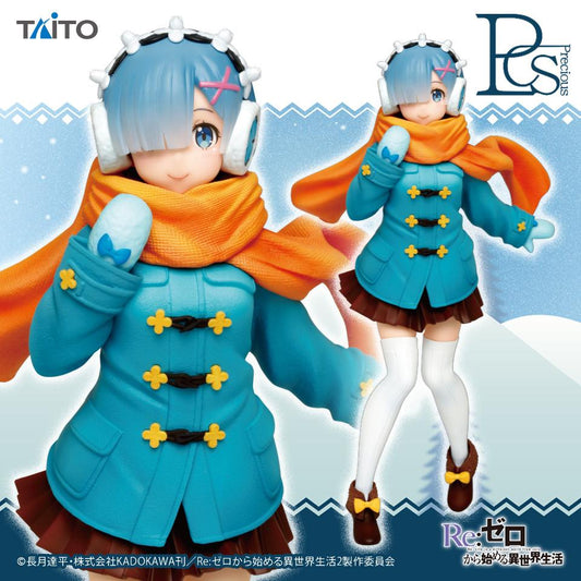 Re:Zero: Rem Precious Figure Winter Coat Ver. Prize Figure