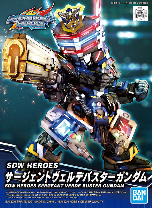 Gundam: Sergeant Verde Buster Gundam SDW Heroes Model